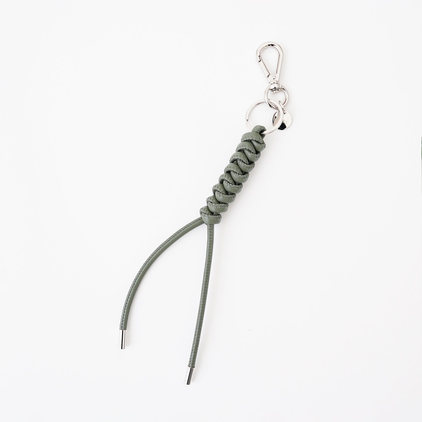 CRISTY SNAKEKNOT CHARM / STCOW｜スネークノット編み 本革チャーム キーホルダー メンズ レディース ギフト｜ITTI（イッチ）公式
