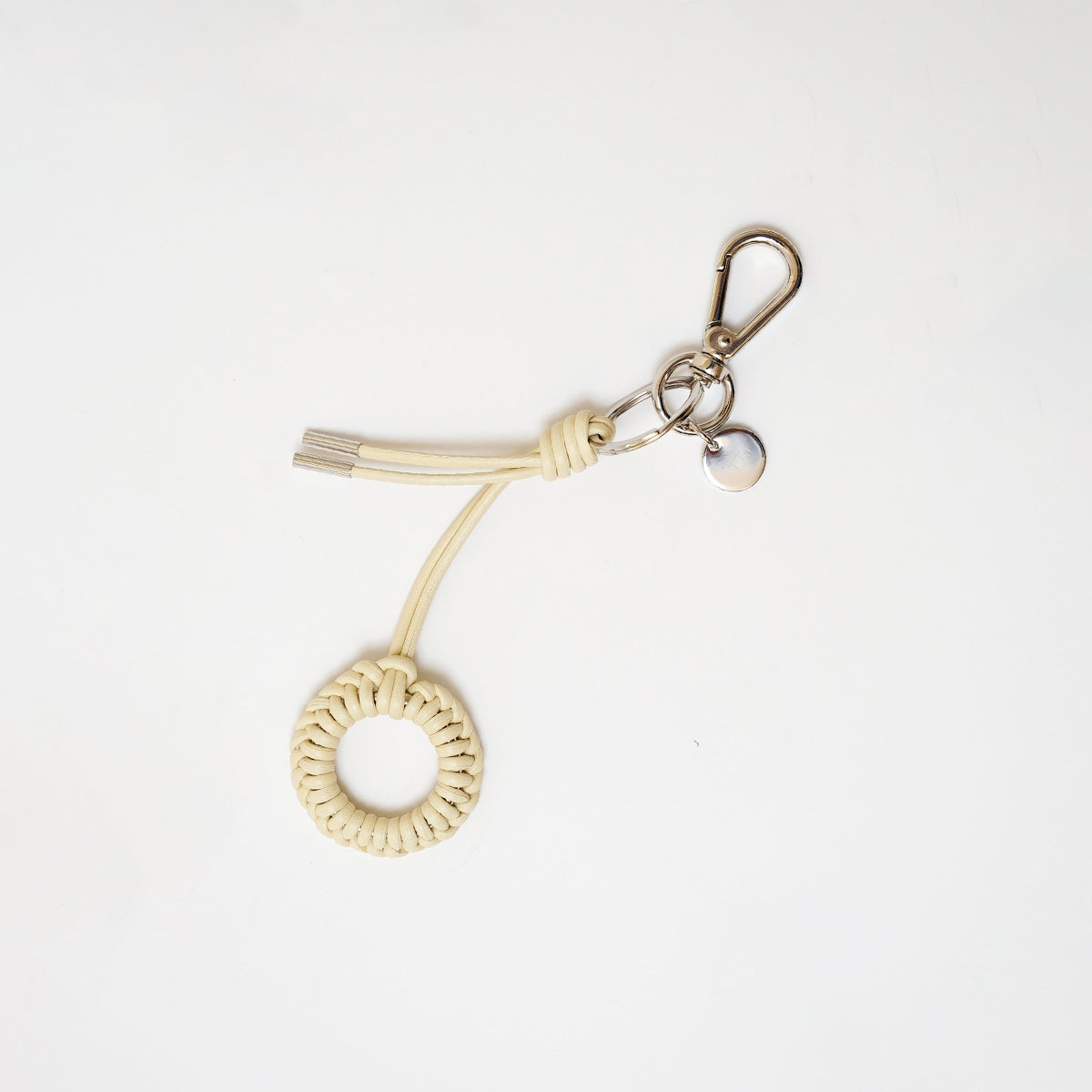 ITTI (イッチ) | CRISTY KNOT FINGER CIRCLE CHARM / RAPTO JP  (クリティノットフィンガーサークルサークルチャーム / ラプト) キーホルダー メンズ レディース スマートフォン 携帯 モバイル レザー ブランド