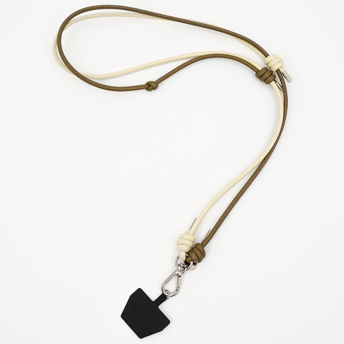 HERRIE BICOLOR PHONE STRING / STCOW｜バイカラーストラップ 本革スマホコード｜ITTI（イッチ）公式｜2トーン レザー 携帯 ショルダー