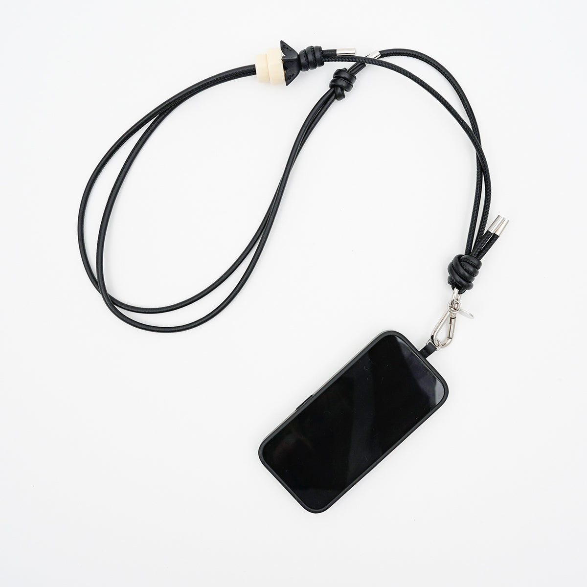 ITTI (イッチ) | HERRIE FLOWER PHONE STRING / STCOW (ヘリーフラワーフォンストリング / ステッチカウレザー) | スマートフォン スマホ 携帯 モバイル ストラップ コード ショルダー