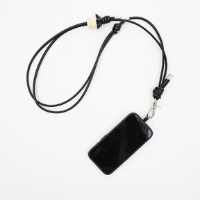 ITTI (イッチ) | HERRIE FLOWER PHONE STRING / STCOW (ヘリーフラワーフォンストリング / ステッチカウレザー) | スマートフォン スマホ 携帯 モバイル ストラップ コード ショルダー