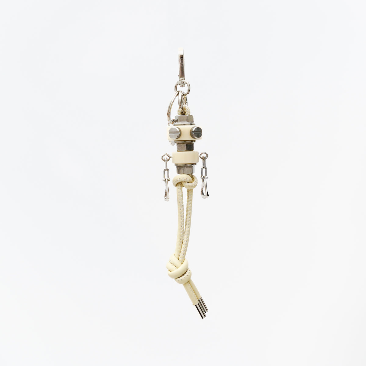 ITTI (イッチ) | CRISTY ROBOT KNOT CHARM / STCOW (クリスティロボットノットチャーム / ステッチカウレザー) | キーホルダー キーリング ストラップ アクセサリー ギフト 贈り物 プレゼント