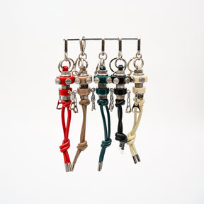 ITTI (イッチ) | CRISTY ROBOT KNOT CHARM / STCOW (クリスティロボットノットチャーム / ステッチカウレザー) | キーホルダー キーリング ストラップ アクセサリー ギフト 贈り物 プレゼント