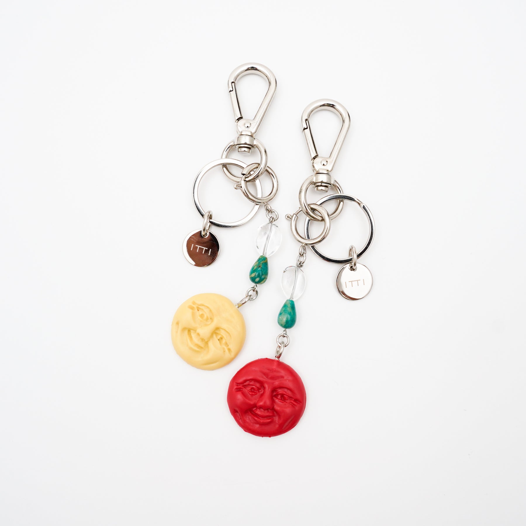 ITTI (イッチ) | Art by masasculp LUCKY CHARM II / FACE FEVE (アートバイマサスカルプラッキーチャーム 2 / フェイスフェーヴ) | 鍵 キーホルダー キーリング ギフト プレゼント 贈り物