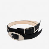 ITTI (イッチ) | HERRIE W BUCKLE BELT / DIPLO JP (ヘリーダブルバックルベルト / ディプロジャパン) | シュリンク レザー 革小物 グッズ プレゼント 贈り物 ギフト