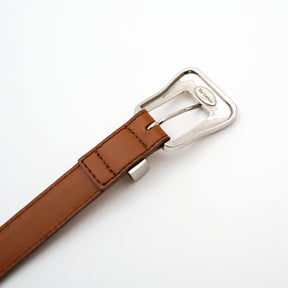 Metal by The Letters SLIM WESTERN BELT / STNB