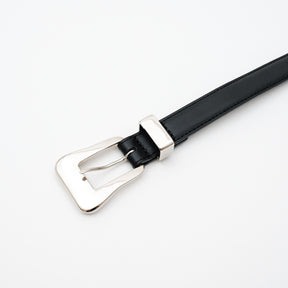 ITTI (イッチ) | Metal by The Letters SLIM WESTERN BELT / STNB (メタルバイザレターズ スリムウエスタンベルト / スムースヌバック) | 切り替え レザー ブランド 贈り物 ギフト プレゼント