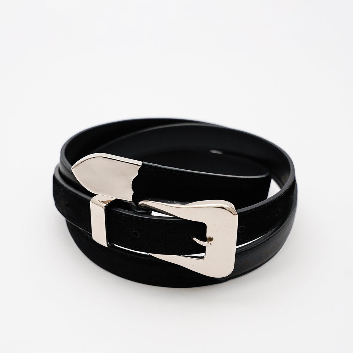 Metal by The Letters SLIM WESTERN BELT / STNB