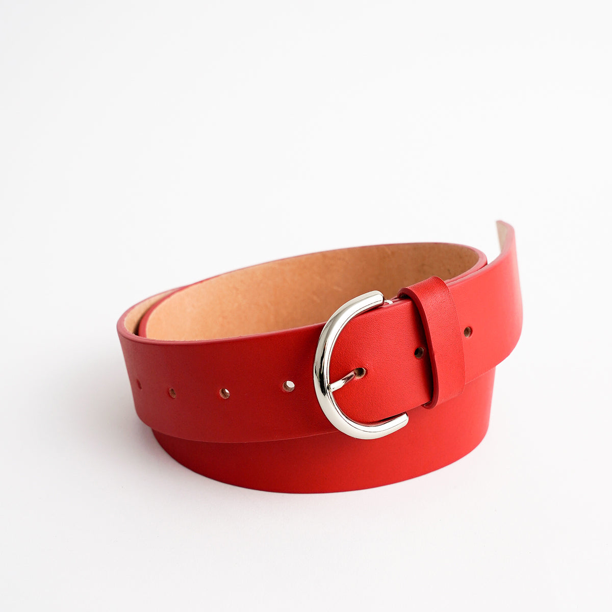 THUG LEATHER BELT / BLACK｜本革 4cm幅 ユニセックス ベルト｜ITTI（イッチ）公式