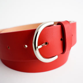 THUG LEATHER BELT / BLACK｜本革 4cm幅 ユニセックス ベルト｜ITTI（イッチ）公式