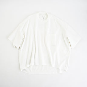 MARY COCOON POCKET SHORT-SLEEVE CUTSEW / HYOMA｜コクーンシルエット Tシャツ メンズ レディース｜ITTI（イッチ）公式