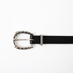 METAL BY THE LETTERS HORSE BIT BUCLE BELT｜真鍮馬蹄バックル 本革ウエスタンベルト メンズ レディース ユニセックス｜ITTI（イッチ）公式