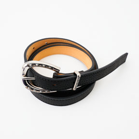 METAL BY THE LETTERS HORSE BIT BUCLE BELT｜真鍮馬蹄バックル 本革ウエスタンベルト メンズ レディース ユニセックス｜ITTI（イッチ）公式