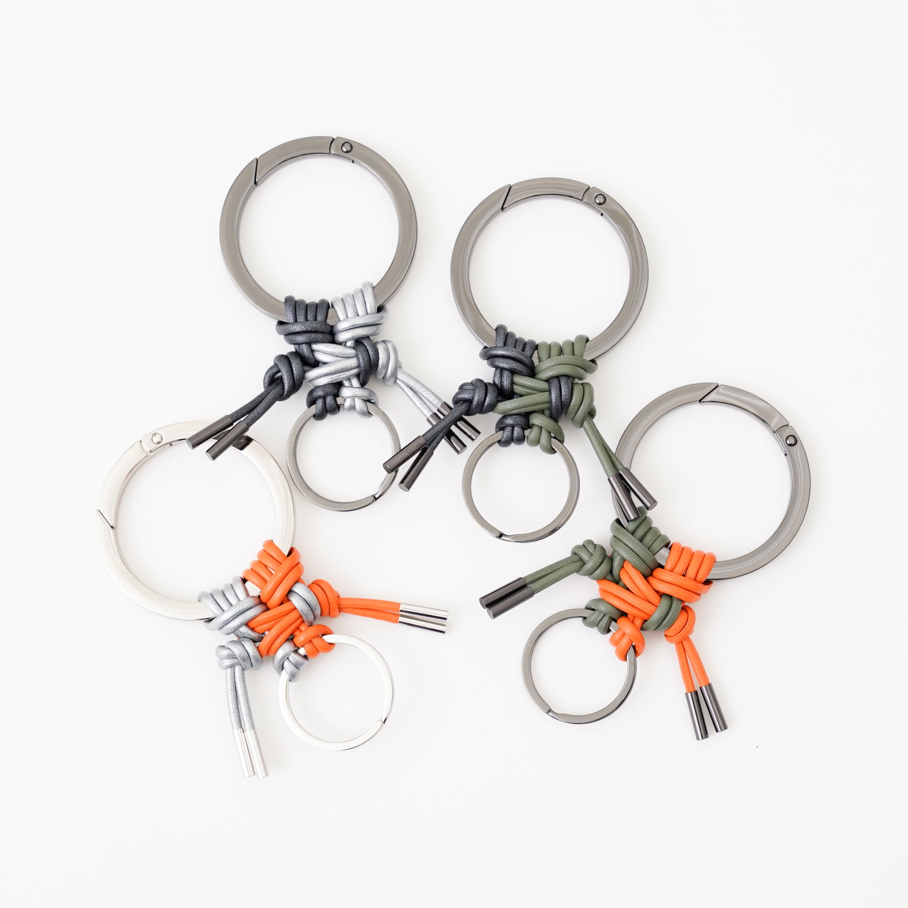 CRISTY TWO CODE KNOTMAN RING / RAPTO JP｜平結び 本革リングチャーム キーホルダー メンズ レディース ギフト｜ITTI（イッチ）公式