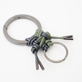 CRISTY TWO CODE KNOTMAN RING / RAPTO JP｜平結び 本革リングチャーム キーホルダー メンズ レディース ギフト｜ITTI（イッチ）公式