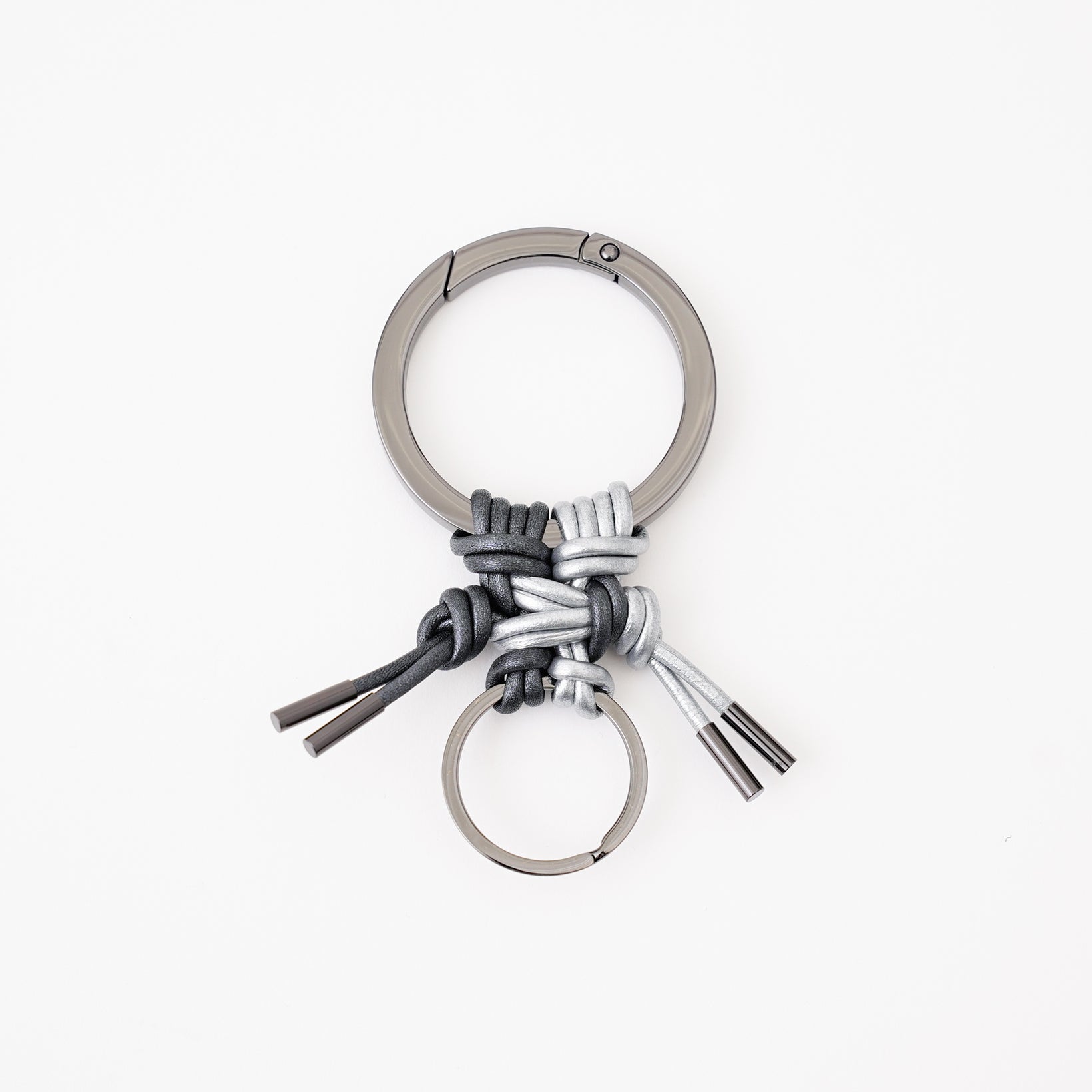 CRISTY TWO CODE KNOTMAN RING / RAPTO JP｜平結び 本革リングチャーム キーホルダー メンズ レディース ギフト｜ITTI（イッチ）公式