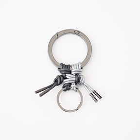CRISTY TWO CODE KNOTMAN RING / RAPTO JP｜平結び 本革リングチャーム キーホルダー メンズ レディース ギフト｜ITTI（イッチ）公式
