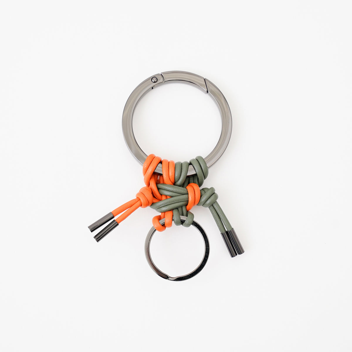 CRISTY TWO CODE KNOTMAN RING / RAPTO JP｜平結び 本革リングチャーム キーホルダー メンズ レディース ギフト｜ITTI（イッチ）公式