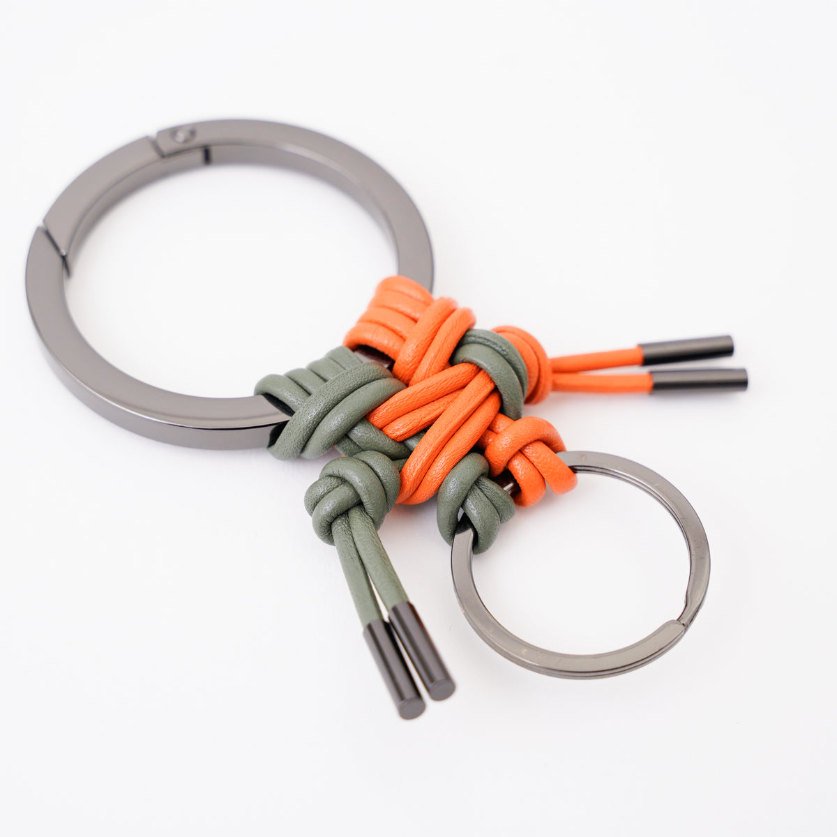 CRISTY TWO CODE KNOTMAN RING / RAPTO JP｜平結び 本革リングチャーム キーホルダー メンズ レディース ギフト｜ITTI（イッチ）公式
