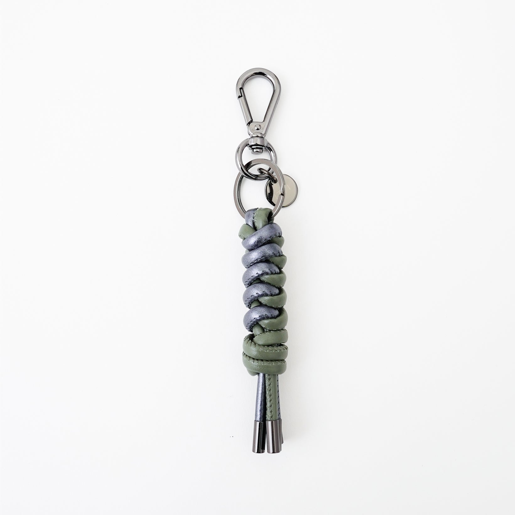 CRISTY TWO CODE SNAKE KNOT CHARM / STCOW｜つゆ結び 本革チャーム キーホルダー メンズ レディース ギフト｜ITTI（イッチ）公式