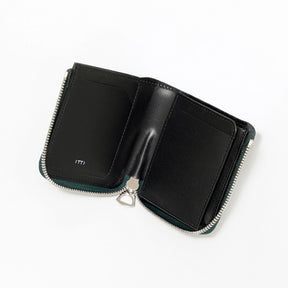 ITTI (イッチ) | CRISTY VERY COMPACT WLT .5 / CARNO(クリスティベリーコンパクトウォレット/カルノ) コードバン レザー 本革 馬 ミニ財布 さいふ サイフ 小さい メンズ レディース 人気 グリーン 緑 開運 金運 風水 運気 ブランド ホース