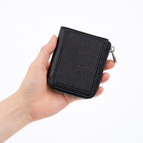 ITTI (イッチ) | CRISTY VERY COMPACT WLT.5 / BK COLLECTION｜本革 ミニ財布 カーフレザー メンズ レディース キャッシュレス 小さい 黒 限定 リミテッド