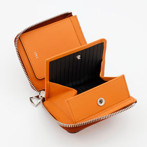 ITTI (イッチ) | CRISTY VERY COMPACT WLT .5 / DIPLO FJORD(クリスティベリーコンパクトウォレット/ディプロフィヨルド) 本革 レザー ブランド さいふ 財布 サイフ キャッシュレス ミニ メンズ レディース ブランド 色物