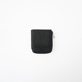 CRISTY VERY COMPACT WLT.5 / KUROEI｜希少エイ革×漆 本革L字ファスナー財布 カード10枚収納 メンズ レディース ギフト｜ITTI（イッチ）公式