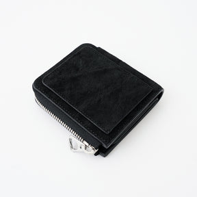 CRISTY VERY COMPACT WLT.5 / ELEPHANT｜ワシントン条約規制 希少エレファントレザー使用 本革L字ファスナー財布 メンズ レディース ギフト｜ITTI（イッチ）公式