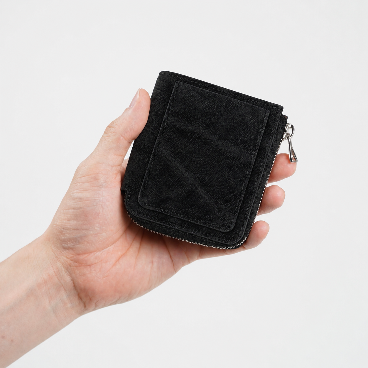 CRISTY VERY COMPACT WLT .5 / ELEPHANT｜ワシントン条約規制 希少エレファントレザー使用 本革L字ファスナー財布 メンズ レディース ギフト｜ITTI（イッチ）公式