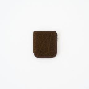 CRISTY VERY COMPACT WLT .5 / ELEPHANT｜ワシントン条約規制 希少エレファントレザー使用 本革L字ファスナー財布 メンズ レディース ギフト｜ITTI（イッチ）公式