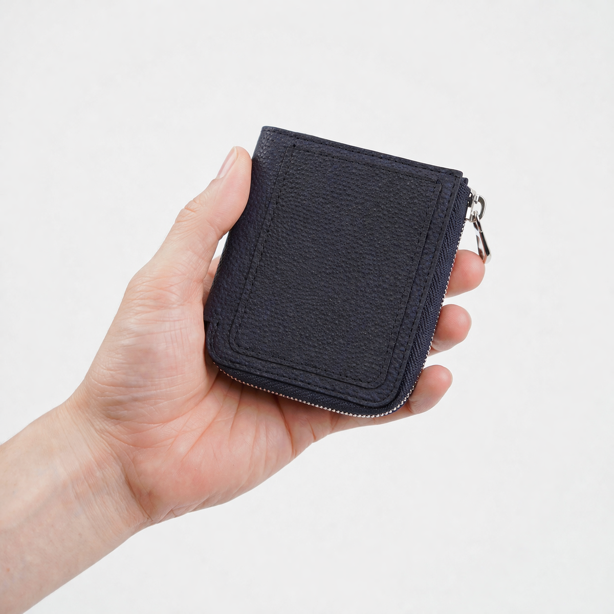 ITTI (イッチ) | CRISTY VERY COMPACT WLT .5 / AIZAN(クリスティベリーコンパクトウォレット/藍桟革) 本革 レザー メンズ レディース さいふ 財布 サイフ 本革 牛 ミニ キャッシュレス