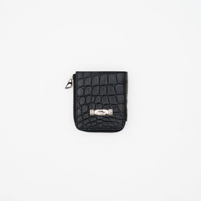 CRISTY VERY COMPACT WLT.5 / CROCO - 25Q3｜クロコダイルレザー使用 本革財布 エキゾチックレザー｜ITTI（イッチ）公式