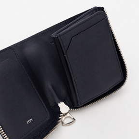 藍染クロコダイルレザー 本革ミニ財布 ｜CRISTY VERY COMPACT WLT .5 / AI CROCO｜ITTI（イッチ）公式