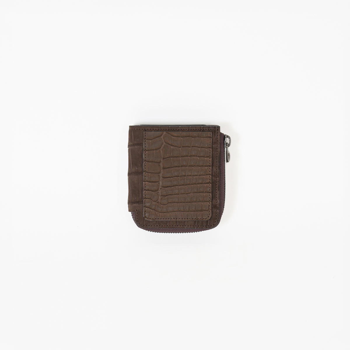 CRISTY VERY COMPACT WLT .5 / NUBUCK CROCO｜クリスティベリーコンパクトウォレット / ヌバッククロコ｜ ITTI (イッチ）公式