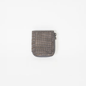 CRISTY VERY COMPACT WLT .5 / NUBUCK CROCO｜クリスティベリーコンパクトウォレット / ヌバッククロコ｜ ITTI (イッチ）公式