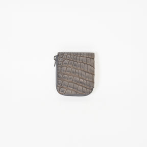 CRISTY VERY COMPACT WLT .5 / NUBUCK CROCO｜クリスティベリーコンパクトウォレット / ヌバッククロコ｜ ITTI (イッチ）公式