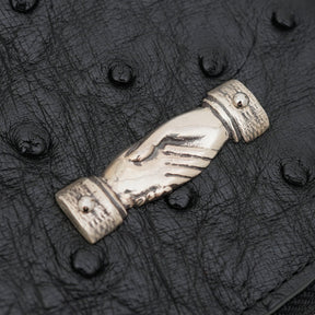 CRISTY VERY COMPACT WLT.5 / OSTRICH - 25Q3｜高級オーストリッチ革のミニ財布 メンズ レディース｜ITTI（イッチ）公式