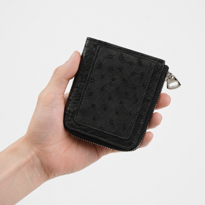 オーストリッチレザー ミニ財布｜CRISTY VERY COMPACT WLT .5 / OSTRICH｜ITTI（イッチ）公式