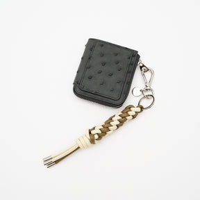 CRISTY VERY COMPACT WLT .5 / OSTRICH｜オーストリッチレザー ミニ財布｜ITTI（イッチ）公式