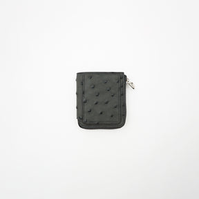 CRISTY VERY COMPACT WLT .5 / OSTRICH｜オーストリッチレザー ミニ財布｜ITTI（イッチ）公式