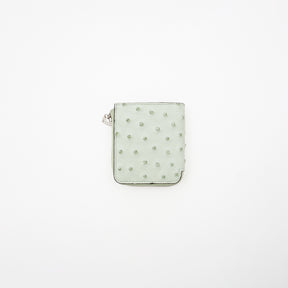 CRISTY VERY COMPACT WLT .5 / OSTRICH｜オーストリッチレザー ミニ財布｜ITTI（イッチ）公式