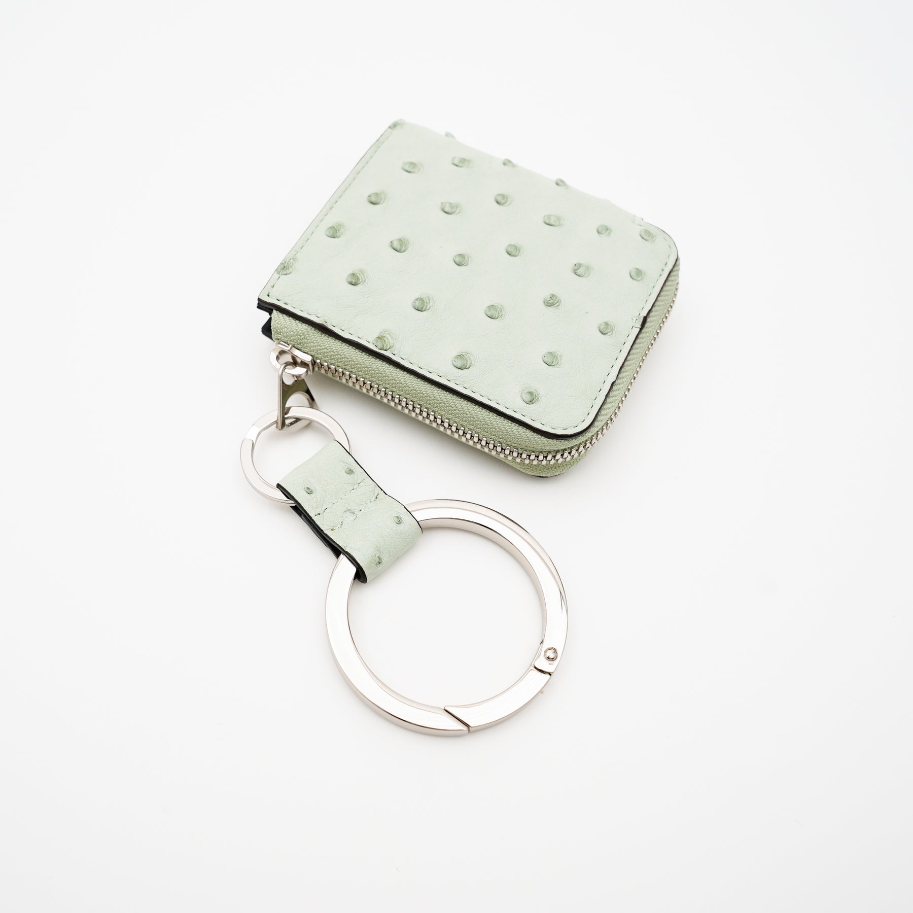 CRISTY VERY COMPACT WLT .5 / OSTRICH｜オーストリッチレザー ミニ財布｜ITTI（イッチ）公式