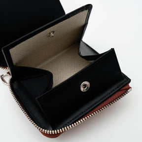 CRISTY VERY COMPACT WLT .5 / OSTRICH｜オーストリッチレザー ミニ財布｜ITTI（イッチ）公式