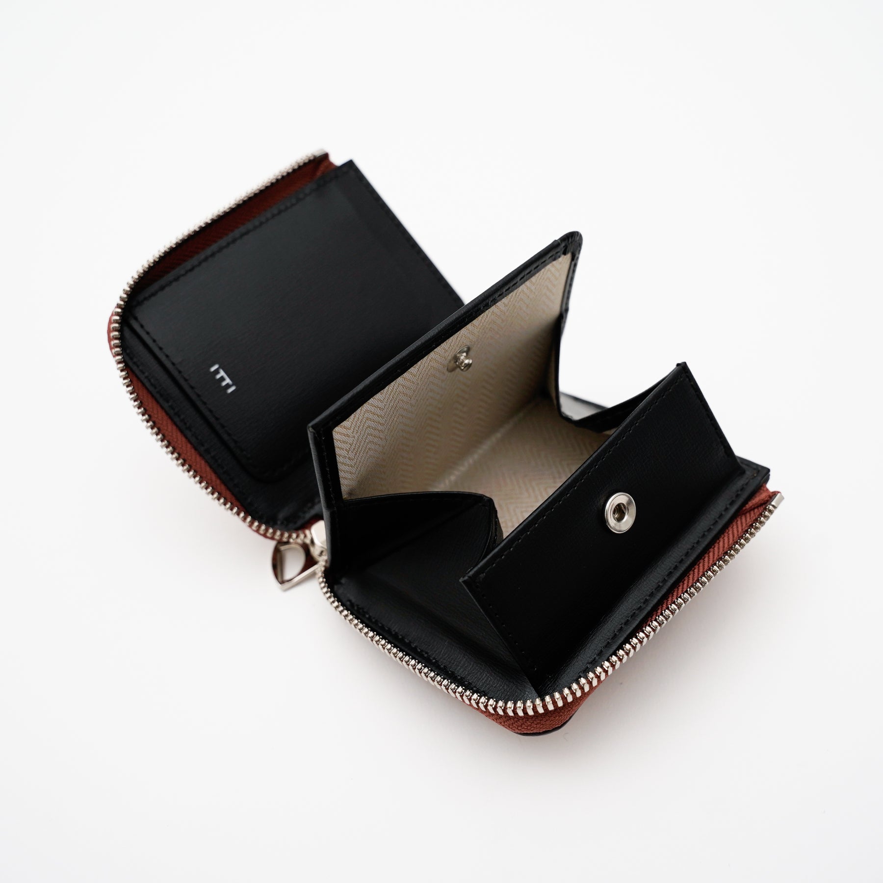 CRISTY VERY COMPACT WLT .5 / OSTRICH｜オーストリッチレザー ミニ財布｜ITTI（イッチ）公式