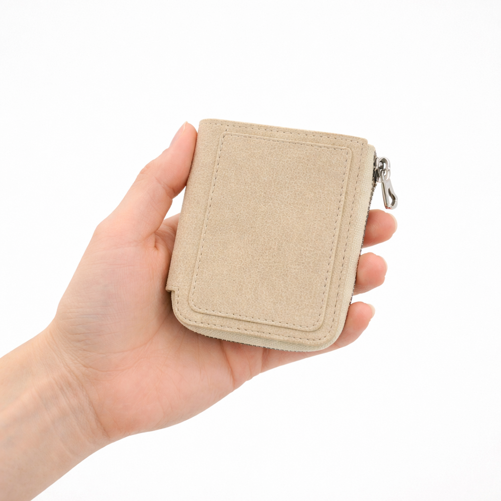 CRISTY VERY COMPACT WLT.5 / SHIRO｜白鞣し皮革 本革 レザー ミニ財布 キャッシュレス メンズ レディース ブランド｜ITTI（イッチ）公式 