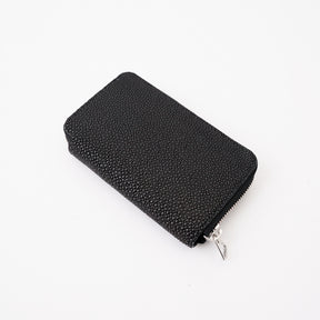 CRISTY SMART MID WLT / KUROEI｜希少エイ革×漆 本革ミディアム財布 カード11枚収納 メンズ レディース ギフト｜ITTI（イッチ）公式