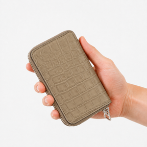 CRISTY SMART MID WLT .5 / CROCO（本革 クロコダイルレザー）｜スマホサイズ ミディアム 財布 メンズ レディース エキゾチック｜ITTI（イッチ）公式通販