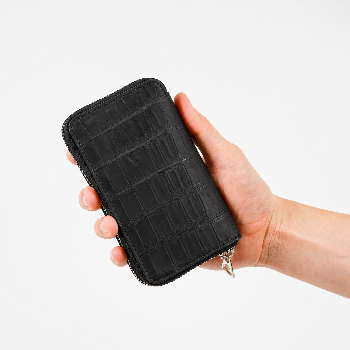 CRISTY SMART MID WLT .5 / CROCO｜クロコダイル レザー ミディアム財布 メンズ レディース 本革 ブランド ビジネス｜ITTI（イッチ）公式