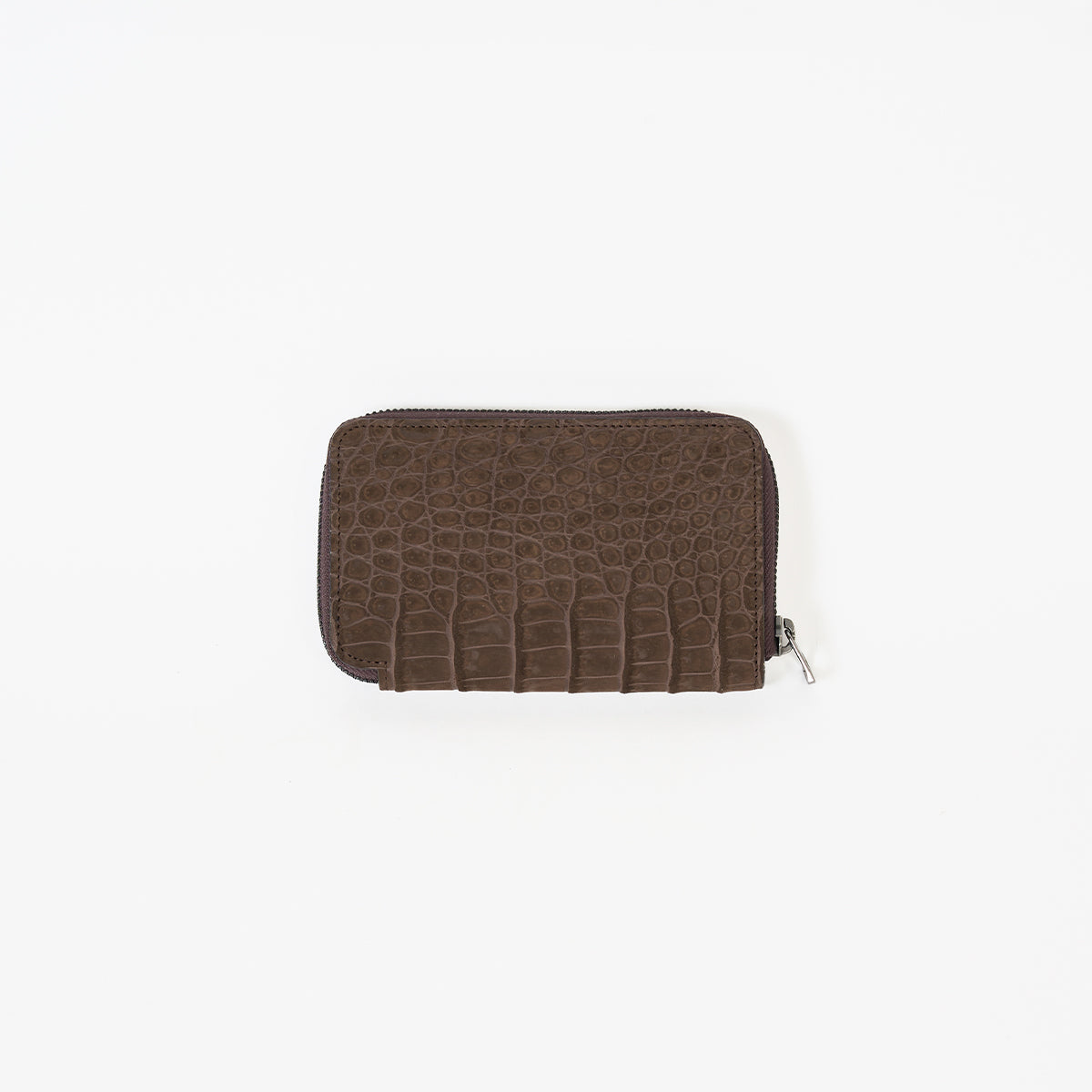 CRISTY SMART MID WLT .5 / NUBUCK CROCO【LIMITED】｜クロコダイルレザーのミディアム財布 メンズ レディース｜ITTI（イッチ）公式